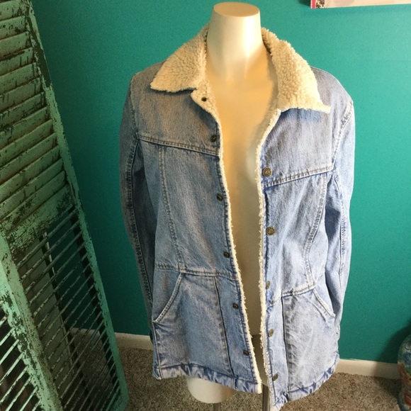 Vintage Denim Coat - Picture 2 of 4